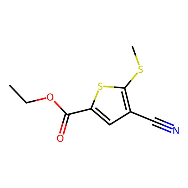 Ethyl 4-cyano-5-(methylthio)thiophene-2-carboxylate|CS-0441604|116170-84-4