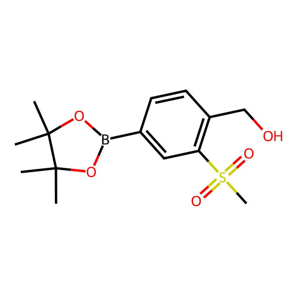 (2-(Methylsulfonyl)-4-(4,4,5,5-tetramethyl-1,3,2-dioxaborolan-2-yl)phenyl)methanol|CS-0163243|918328-16-2