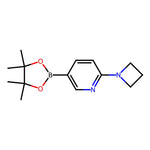2-Azetidin-1-yl-5-(4,4,5,5-tetramethyl-[1,3,2]dioxaborolan-2-yl)-pyridine, 95%|05-0011|1257553-70-0