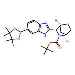 (1R,3S,4S)-tert-Butyl 3-(6-(4,4,5,5-tetramethyl-1,3,2-dioxaborolan-2-yl)-1H-benzo[d]imidazol-2-yl)-2-azabicyclo[2.2.1]heptane-2-carboxylate|CS-M3581|1256387-87-7