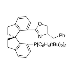 (S)-(-)-7’-[4(S)-(Benzyl)oxazol-2-yl]-7-di(3,5-di-t-butylphenyl)phosphino-2,2’,3,3’-tetrahydro-1,1’-spirobiindane, min. 97%  (Sa,S)-DTB-Bn-SIPHOX|15-5191|1040274-10-9