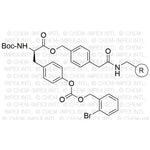 Boc-O-2-bromo-Z-D-tyrosine 4-oxymethylphenylacetamidomethyl resin|02514