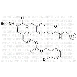 Boc-O-2-bromo-Z-D-tyrosine 4-oxymethylphenylacetamidomethyl resin|02514