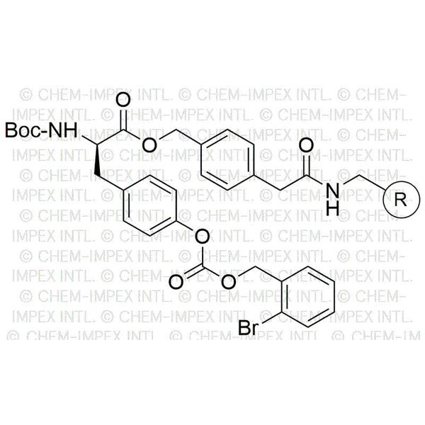 Boc-O-2-bromo-Z-D-tyrosine 4-oxymethylphenylacetamidomethyl resin|02514