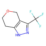 3-(Trifluoromethyl)-1,4,6,7-tetrahydropyrano[4,3-c]pyrazole|CS-0076582|1022931-45-8