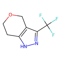 3-(Trifluoromethyl)-1,4,6,7-tetrahydropyrano[4,3-c]pyrazole|CS-0076582|1022931-45-8