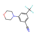 3-Morpholino-5-(trifluoromethyl)benzonitrile|CS-0714011|220954-14-3