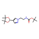 tert-Butyl (2-(4-(4,4,5,5-tetramethyl-1,3,2-dioxaborolan-2-yl)-1H-pyrazol-1-yl)ethyl)carbamate|CS-0177723|1414475-01-6
