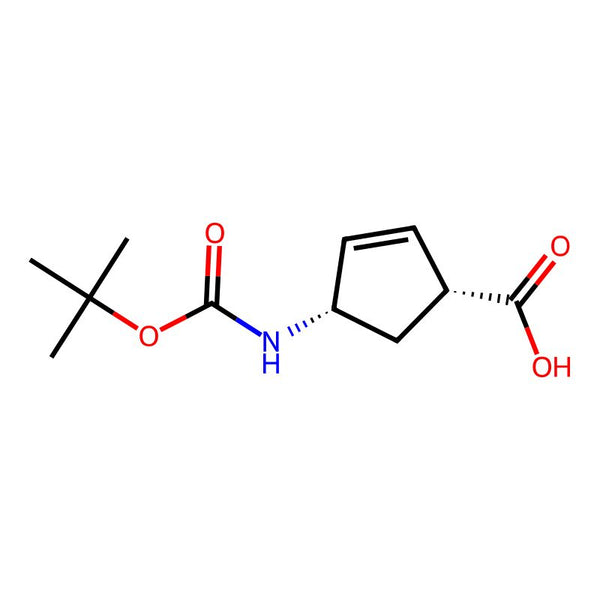(1R,4S)-4-((tert-Butoxycarbonyl)amino)cyclopent-2-enecarboxylic acid|CS-W010417|151907-80-1