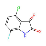 4-Chloro-7-fluoro-2,3-dihydro-1h-indole-2,3-dione|CS-0245890|954252-18-7