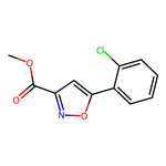 Methyl 5-(2-chlorophenyl)isoxazole-3-carboxylate|CS-0524322|668971-01-5