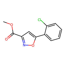 Methyl 5-(2-chlorophenyl)isoxazole-3-carboxylate|CS-0524322|668971-01-5
