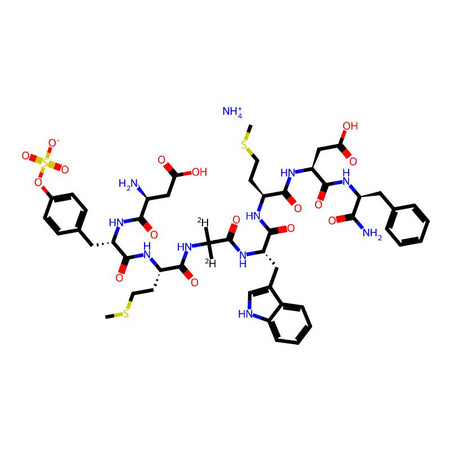 ([D2]Gly4)-Cholecystokinin Octapeptide (sulfated) ammonium salt|CPTD786753|1926163-74-7