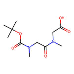 2-(2-((tert-Butoxycarbonyl)(methyl)amino)-N-methylacetamido)acetic acid|CS-0088886|56612-14-7