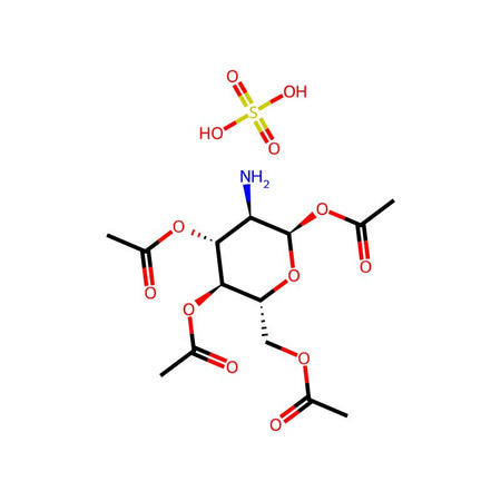 1,3,4,6-Tetra-O-acetyl-2-amino-2-deoxy-α-D-glucopyranose sulfate, 97%|9392469|738583-70-5