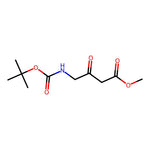 Methyl 4-((tert-butoxycarbonyl)amino)-3-oxobutanoate|CS-0380455|119960-04-2