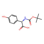 (R)-2-((tert-Butoxycarbonyl)amino)-2-(4-hydroxyphenyl)acetic acid|CS-0197100|27460-85-1
