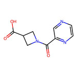 1-(Pyrazine-2-carbonyl)azetidine-3-carboxylic acid|CS-0271089|1350989-06-8