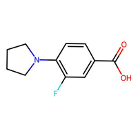 3-Fluoro-4-(pyrrolidin-1-yl)benzoic acid|CS-0440052|1021243-16-2