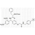 Fmoc-L-phenylalanine Rink amide AM resin|12499