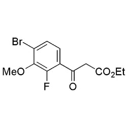 3-(4-Bromo-2-fluoro-3-methoxyphenyl)-3-oxo-propionic acid ethyl ester|18828|194804-99-4