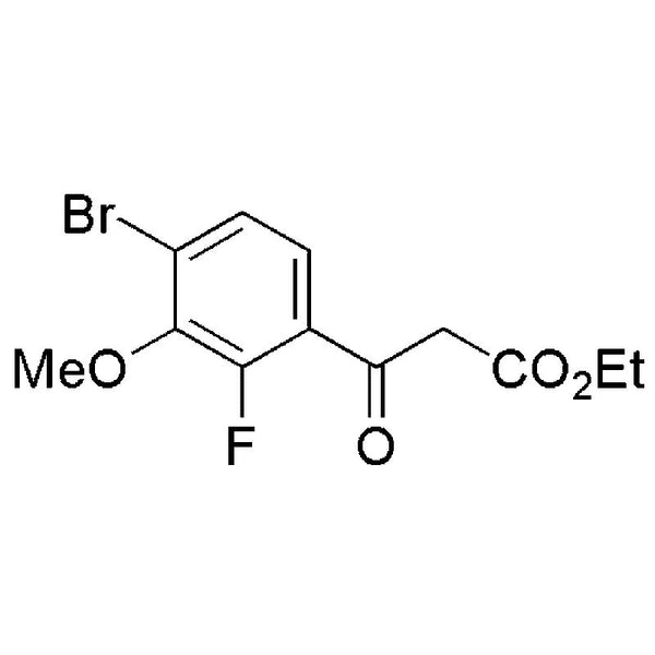 3-(4-Bromo-2-fluoro-3-methoxyphenyl)-3-oxo-propionic acid ethyl ester|18828|194804-99-4