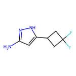 5-(3,3-Difluorocyclobutyl)-1H-pyrazol-3-amine|CS-0050775|1425931-95-8