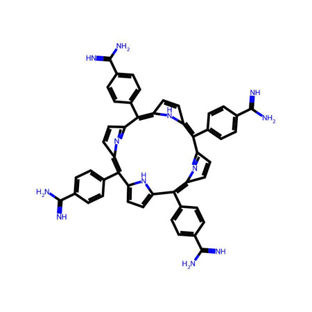 4,4',4'',4'''-(Porphyrin-5,10,15,20-tetrayl)tetrabenzimidamide, 95%|9447177|1021170-41-1
