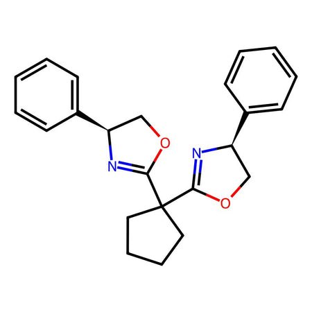 (4S,4'S)-2,2'-Cyclopentylidenebis[4,5-dihydro-4-phenyloxazole], 97%, ee: 98%|9075822|1639791-77-7