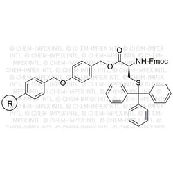 Fmoc-S-trityl-L-cysteine 4-alkoxybenzyl alcohol resin|02819
