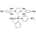 [1,3-Bis(2,4,6-trimethylphenyl)-4,5-dihydroimidazol-2-ylidene]{2-[(dimethylamino-kN)methyl]phenyl-kC}(pyridine)palladium (II) tetrafluoroborate, min. 97% PACC|46-0224
