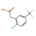 2-(2-Chloro-5-(trifluoromethyl)phenyl)acetic acid|CS-W016711|22893-39-6