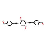 4,4'-((2,5-Dimethoxy-1,4-phenylene)bis(ethyne-2,1-diyl))dibenzaldehyde|CS-0110477|1190963-83-7