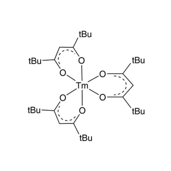 Tris(2,2,6,6-tetramethyl-3,5-heptanedionato)thulium(III), 98% (99.9%-Tm) (REO) [Tm(TMHD)3]|69-7000|15631-58-0