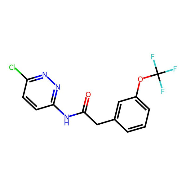 N-(6-Chloropyridazin-3-yl)-2-(3-(trifluoromethoxy)phenyl)acetamide|CS-0012096|1439400-46-0