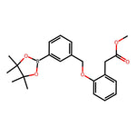 Methyl 2-(2-((3-(4,4,5,5-tetramethyl-1,3,2-dioxaborolan-2-yl)benzyl)oxy)phenyl)acetate|CS-0204036|1646563-27-0