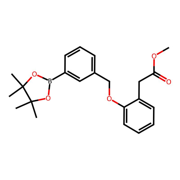 Methyl 2-(2-((3-(4,4,5,5-tetramethyl-1,3,2-dioxaborolan-2-yl)benzyl)oxy)phenyl)acetate|CS-0204036|1646563-27-0