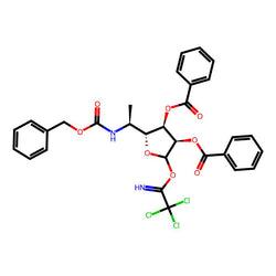 (2R,3R,4R)-2-((S)-1-(((Benzyloxy)carbonyl)amino)ethyl)-5-(2,2,2-trichloro-1-iminoethoxy)tetrahydrofuran-3,4-diyl dibenzoate|CS-0103771|2244622-30-6