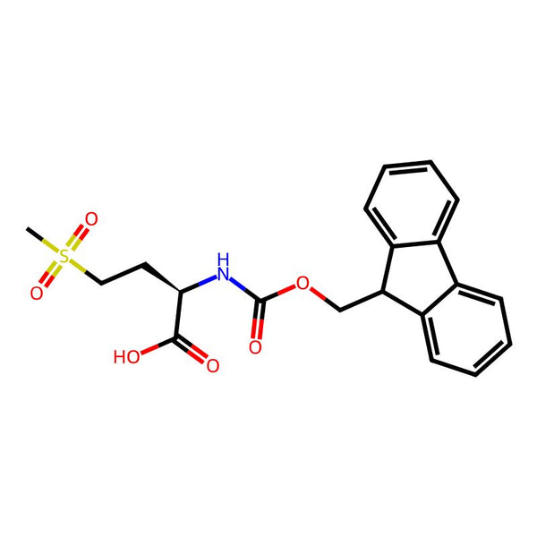 (R)-2-((((9H-Fluoren-9-yl)methoxy)carbonyl)amino)-4-(methylsulfonyl)butanoic acid|CS-0375938|1247791-23-6