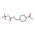 trans-4-(((tert-Butoxycarbonyl)amino)methyl)cyclohexanecarboxylic acid|CS-M2057|27687-14-5