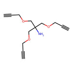 1,3-Bis(prop-2-yn-1-yloxy)-2-((prop-2-yn-1-yloxy)methyl)propan-2-amine|CS-0651889|1313375-59-5