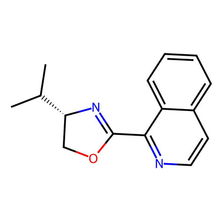 1-[(4S)-4,5-Dihydro-4-isopropyl-2-oxazolyl]isoquinoline, 97%, ee: 98%|9108699|1701405-00-6