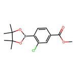 Methyl 3-chloro-4-(4,4,5,5-tetramethyl-1,3,2-dioxaborolan-2-yl)benzoate|CS-0131185|603122-78-7