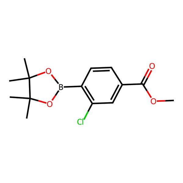 Methyl 3-chloro-4-(4,4,5,5-tetramethyl-1,3,2-dioxaborolan-2-yl)benzoate|CS-0131185|603122-78-7