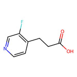 3-(3-Fluoropyridin-4-yl)propanoic acid|CS-0566311|1256819-25-6