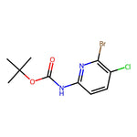tert-Butyl (6-bromo-5-chloropyridin-2-yl)carbamate|CS-0375105|1263374-39-5