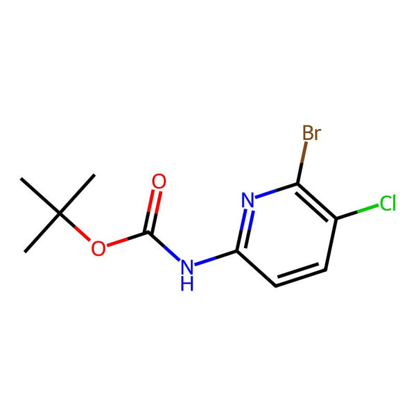 tert-Butyl (6-bromo-5-chloropyridin-2-yl)carbamate|CS-0375105|1263374-39-5
