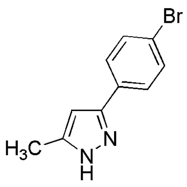 3-(4-Bromophenyl)-5-methyl-1H-pyrazole|25820|145353-53-3