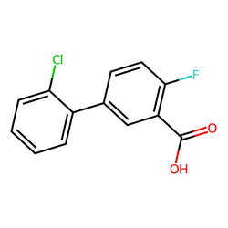 5-(2-Chlorophenyl)-2-fluorobenzoic acid|CS-0209317|1184837-79-3