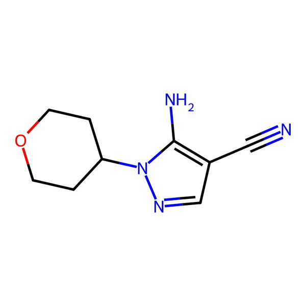 5-Amino-1-(tetrahydro-2H-pyran-4-yl)-1H-pyrazole-4-carbonitrile|CS-M0340|1082745-49-0